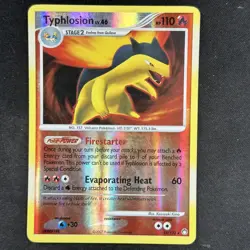 Typhlosion - 16/123 - Mysterious Treasures - Reverse Holo - Pokémon TCG 2007 - Image 3