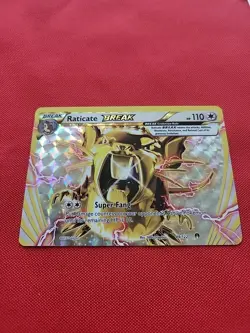 Pokemon: Raticate Break #89/122 XY Breakpoint 2016 Holo Rare - LP/NM - E6 - Image 3