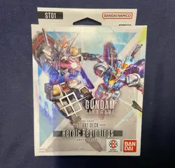 Gundam Card Game ST01 Heroic Beginnings Starter Deck New Sealed - Image 1