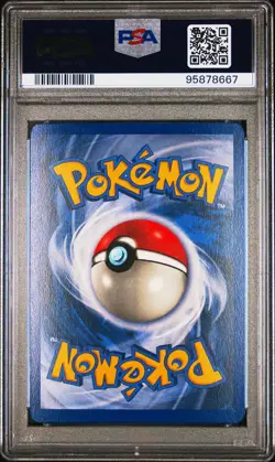 1999 POKEMON BASE SET UNLIMITED #12 NINETALES-HOLO PSA 8 - Image 2