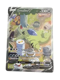 Pokemon TCG Tyranitar V Battle Styles Alternate Full Art 155/163 Near Mint - Image 1