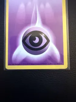 Pokemon Psychic Energy 101/102 1st Edition Shadowless Base NM - Image 4