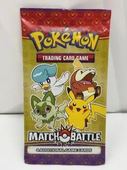 1X 2023 Pokemon Match Battle McDonalds Promo Sealed Booster Pack - Image 1
