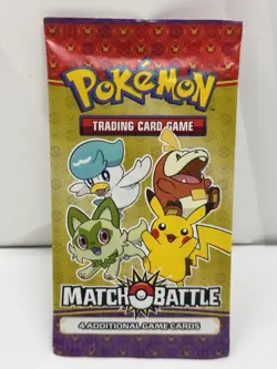 1X 2023 Pokemon Match Battle McDonalds Promo Sealed Booster Pack - Image 3