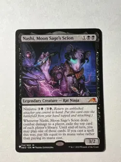 MTG Nashi, Moon Sage's Scion The List Reprints Regular NM - Image 1