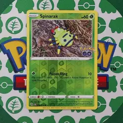 Numel Spinarak Bidoof Reverse Holo NM Peelable Ditto PokÃ©mon GO Set Pokemon TCG - Image 9