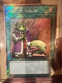 Upstart Goblin Yugioh RA03-EN096 Platinum Secret Rare PSR NM - Image 1