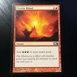 Pyretic Ritual Common Regular MTG Core Set 2011(M11) #153 LP - Image 1