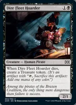 Dire Fleet Hoarder - Near Mint MTG Double Masters - Image 1