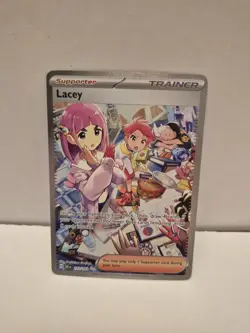 Lacey Stellar Crown 172/142 Illustration Rare Pokemon TCG LP - Image 1