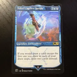 Teferiâ€™s Ageless Insight Rare Regular MTG Corse Set 2021(M21) #294 NM - Image 1