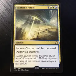 Supreme Verdict Rare Regular MTG Iconic Masters #210 LP - Image 1