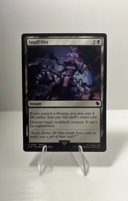 Snuff Out [Commander: Final Fantasy] MTG NM/M - Image 1