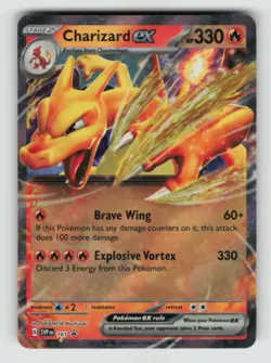 Pokemon - Charizard ex - 161 SV: Scarlet & Violet Promo Cards - NM - Image 1