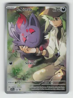Pokemon - N's Zorua - 189 SV: Scarlet & Violet Promo Cards - NM - Image 1