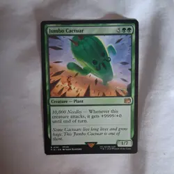 MTG - Final Fantasy - Jumbo Cactuar 191 - Image 1