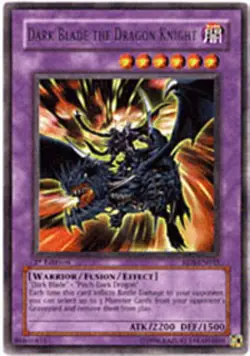 Yugioh! MP Dark Blade the Dragon Knight - RDS-EN035 - Rare - 1st Edition Moderat - Image 1