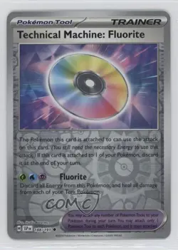 Technical Machine: Fluorite Reverse Foil Pokemon SV08: Surging Sparks #188 14ms - Image 1