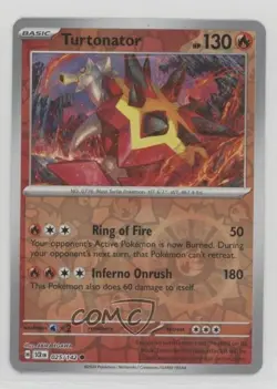 Turtonator Reverse Foil Pokemon SV07: Stellar Crown #025 0wc9 - Image 1