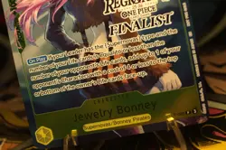 ONE PIECE TCG BONNEY P-085 Offline Regional FINALIST CARD 2025 Vol.2 - Image 10