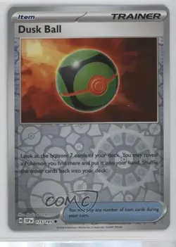 Dusk Ball Reverse Foil Pokemon SV08: Surging Sparks #175 13kb - Image 1