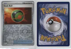 Dusk Ball Reverse Foil Pokemon SV08: Surging Sparks #175 13kb - Image 3