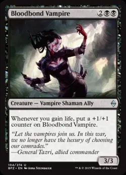 Bloodbond Vampire - Light Play MTG Battle for Zendikar - Image 1