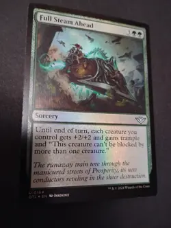 Full Steam Ahead FOIL MTG - Image 1