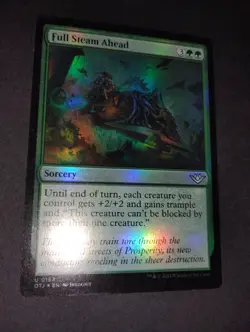 Full Steam Ahead FOIL MTG - Image 2