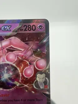 Pokemon TCG Team Rocketâ€™s Mewtwo EX 205 Scarlet & Violet Promo NM - Image 3
