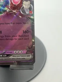 Pokemon TCG Team Rocketâ€™s Mewtwo EX 205 Scarlet & Violet Promo NM - Image 4