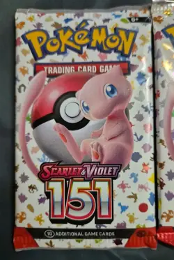 PokÃ©mon TCG Scarlet and Violet English 151 Booster Pack 2 Pack Bundle Pokemon - Image 2