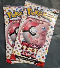 PokÃ©mon TCG Scarlet and Violet English 151 Booster Pack 2 Pack Bundle Pokemon - Image 5