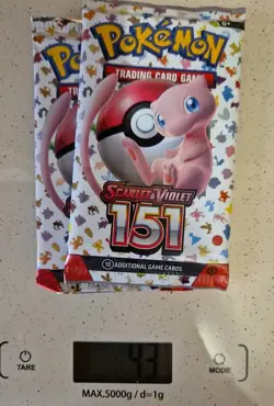 PokÃ©mon TCG Scarlet and Violet English 151 Booster Pack 2 Pack Bundle Pokemon - Image 6