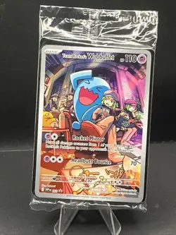 Pokemon Team Rocket's Wobbuffet 203 Black Star Promo Holo - Sealed NM - Image 1