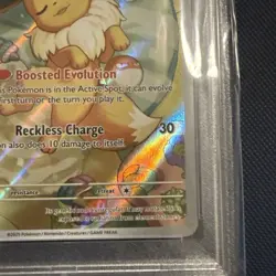 PSA 10 Gem Mint Eevee Black Star Promo #173 Pokemon Prismatic Evolutions ETB - Image 3