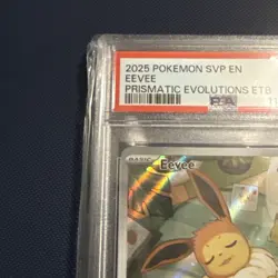 PSA 10 Gem Mint Eevee Black Star Promo #173 Pokemon Prismatic Evolutions ETB - Image 5