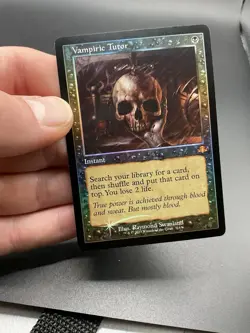 Vampiric Tutor (Retro Frame) Dominaria Remastered Foil MTG 314 - Image 6