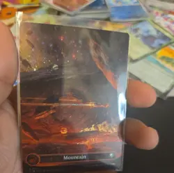 MTG - Mountain 0370 (Borderless Galaxy Foil) - Edge of Eternities NM/M Condition - Image 1