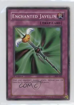 Enchanted Javelin Unlimited YuGiOh Starter Deck Pegasus #SDP-049 2003 0d08 - Image 1
