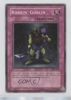 Robbin' Goblin Unlimited YuGiOh Starter Deck Pegasus #SDP-047 2003 0xr2 - Image 1