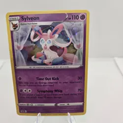 Pokemon Sylveon SWSH211 Black Star Promo Card Cosmos Holo Foil 2022  - Image 1