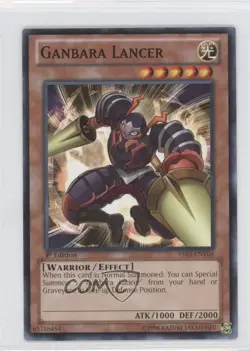 Ganbara Lancer 1st Ed. YuGiOh Starter Deck 13 Super Starter: Power-Up gl9 - Image 1