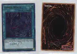 Zombie World Ultra Rare 1st Ed. YuGiOh Ghosts From The Past: 2nd Haunting 11gl - Image 3