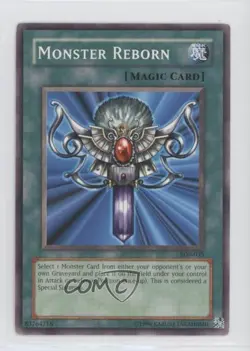 Monster Reborn Unlimited YuGiOh Starter Deck Pegasus #SDP-035 2003 0xr2 - Image 1