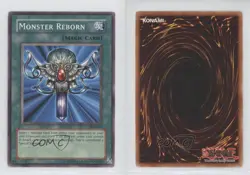 Monster Reborn Unlimited YuGiOh Starter Deck Pegasus #SDP-035 2003 0xr2 - Image 3