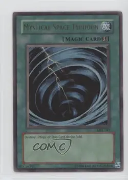 Mystical Space Typhoon (Ultra Rare) Unlimited YuGiOh Magic Ruler Booster 0hj7 - Image 1