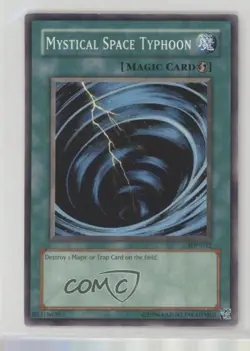 Mystical Space Typhoon Unlimited YuGiOh Starter Deck Pegasus #SDP-032 2003 1de9 - Image 1