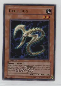 Drill Bug 1st Ed. YuGiOh Pharaoh's Servant #PSV-078 2002 wq8 - Image 1