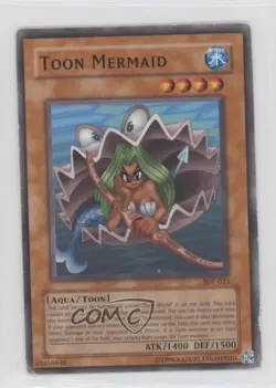 Toon Mermaid Unlimited YuGiOh Starter Deck Pegasus #SDP-023 2003 0l37 - Image 1